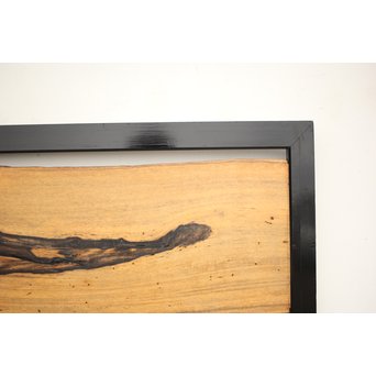 黒柿一枚板の欄間 2枚1組　R0011Y 