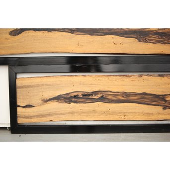 黒柿一枚板の欄間 2枚1組　R0011Y 