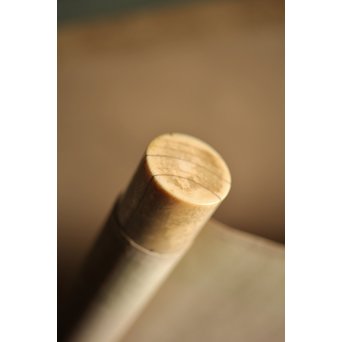 倣 小堀遠州 和歌 富士の白雪 紙本水墨掛軸　Z222 