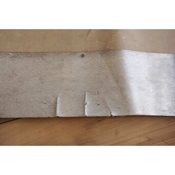 細井広沢/廣澤 七言律詩 紙本水墨まくり　Z223 