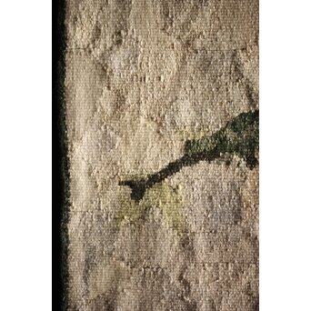 JEAN JANSEM ジャン ジャンセン L'épouvantail/案山子  サイン入タペストリー/絨毯　U221 