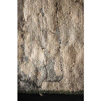 JEAN JANSEM ジャン ジャンセン L'épouvantail/案山子  サイン入タペストリー/絨毯　U221 