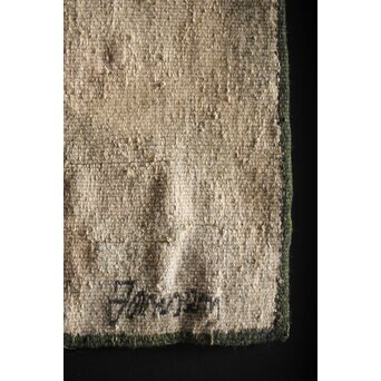 JEAN JANSEM ジャン ジャンセン L'épouvantail/案山子  サイン入タペストリー/絨毯　U221 