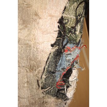 JEAN JANSEM ジャン ジャンセン L'épouvantail/案山子  サイン入タペストリー/絨毯　U221 