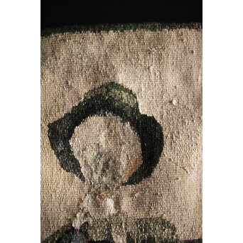 JEAN JANSEM ジャン ジャンセン L'épouvantail/案山子  サイン入タペストリー/絨毯　U221 