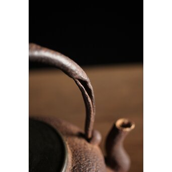 龍文堂 瓢型鉄瓶　M219 