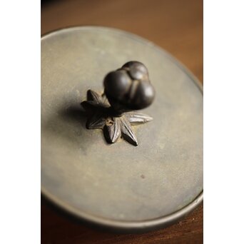 龍文堂 瓢型鉄瓶　M219 