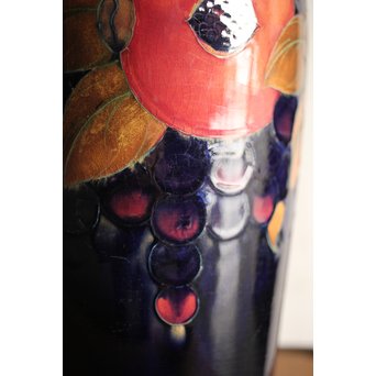 William Moorcroft ムーアクロフト 英国磁器 花瓶　P198 
