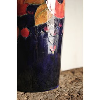 William Moorcroft ムーアクロフト 英国磁器 花瓶　P198 