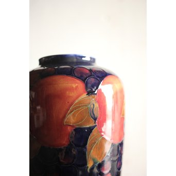 William Moorcroft ムーアクロフト 英国磁器 花瓶　P198 