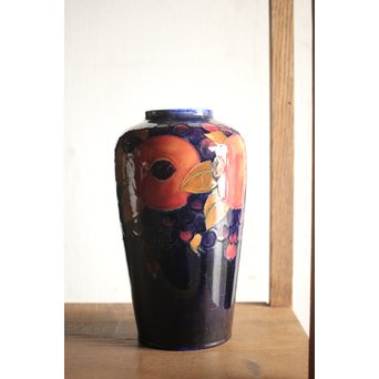 William Moorcroft ムーアクロフト 英国磁器 花瓶　P198 