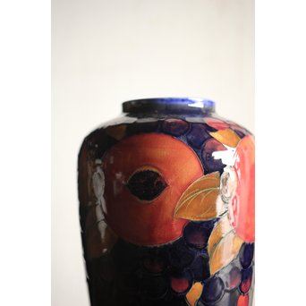 William Moorcroft ムーアクロフト 英国磁器 花瓶　P198 