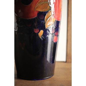William Moorcroft ムーアクロフト 英国磁器 花瓶　P198 