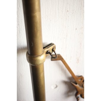 真鍮 宝船の自在鉤　M220 