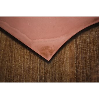 馬場勝乗 彫金額 『寒牡丹の図』扁額 共箱　M221 