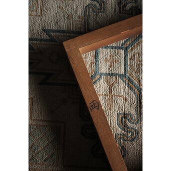 駒沢利斎 千家十職 炉縁　X245 