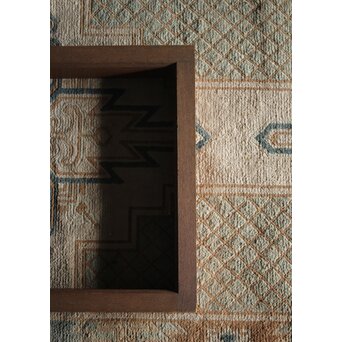 駒沢利斎 千家十職 炉縁　X245 