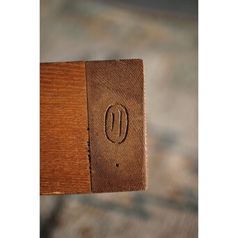 駒沢利斎 千家十職 炉縁　X245 