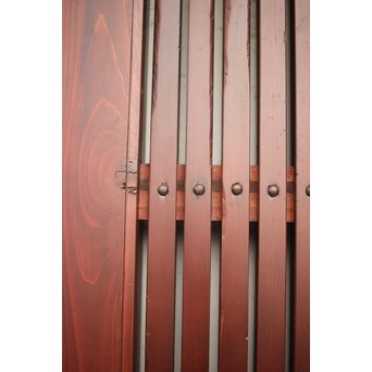 朱格子蔵戸　W999Y 