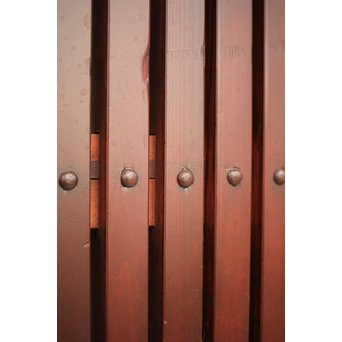 朱格子蔵戸　W999Y 