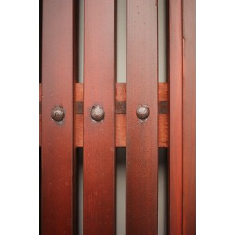 朱格子蔵戸　W999Y 