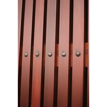 朱格子蔵戸　W999Y 