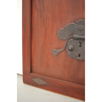 朱格子蔵戸　W999Y 