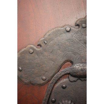 朱格子蔵戸　W999Y 