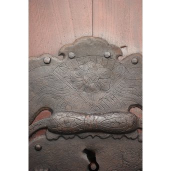 朱格子蔵戸　W999Y 