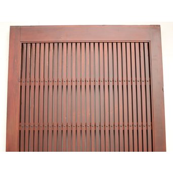 朱格子蔵戸　W999Y 