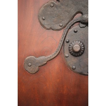 朱格子蔵戸　W999Y 