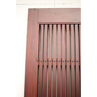 朱格子蔵戸　W999Y 