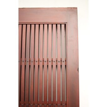 朱格子蔵戸　W999Y 