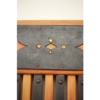 在銘 細身金具尽格子蔵戸　W001Y 