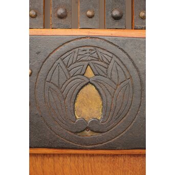 在銘 細身金具尽格子蔵戸　W001Y 