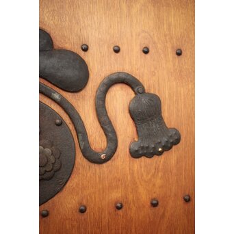 在銘 細身金具尽格子蔵戸　W001Y 