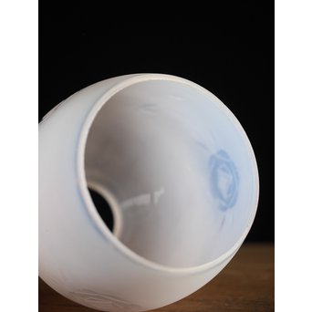 切子のオパール棗型電笠　A1996 