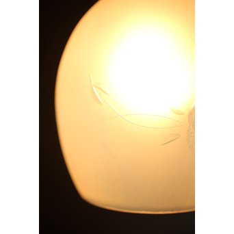 切子のオパール棗型電笠　A1996 