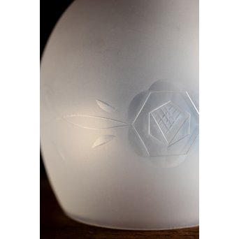 切子のオパール棗型電笠　A1996 