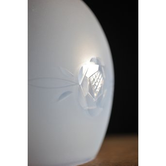 切子のオパール棗型電笠　A1996 