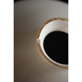 白被せ切子電笠/照明　A2002 