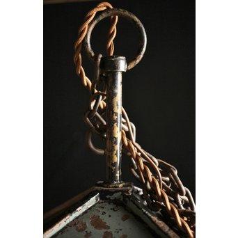 氷裂紋 大型古銅灯籠　A2006YD 