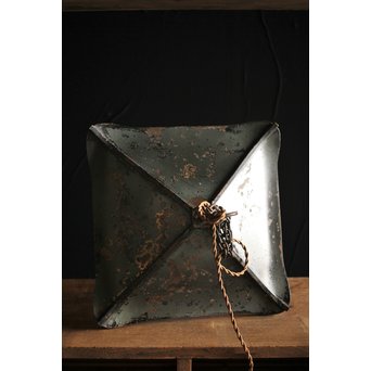 氷裂紋 大型古銅灯籠　A2006YD 