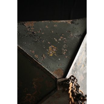 氷裂紋 大型古銅灯籠　A2006YD 