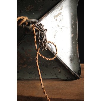 氷裂紋 大型古銅灯籠　A2006YD 