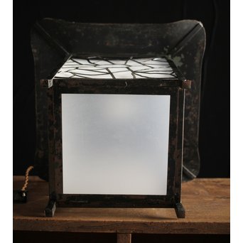 氷裂紋 大型古銅灯籠　A2006YD 