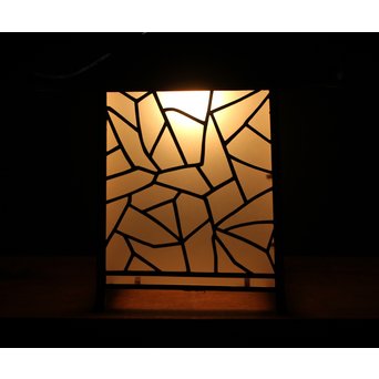 氷裂紋 大型古銅灯籠　A2006YD 