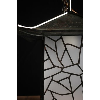 氷裂紋 大型古銅灯籠　A2006YD 