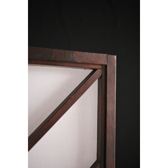 松本民芸家具 四方矢羽照明/電笠　A2008 