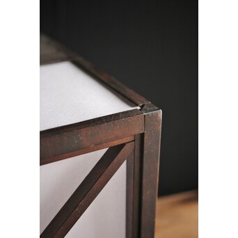 松本民芸家具 四方矢羽照明/電笠　A2008 